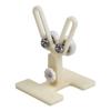 1X Fishing Rod Winding Machine Support Stand Rod Building Tool Rod Repair Holder 3.5x2.4x2.8in Fishing Machine Rod Support Stand