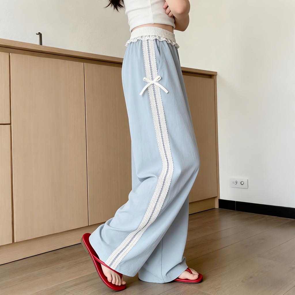 Girls' Summer Thin Pants, Girls' Korean Version Quick Drying Pants, Children's Casual Pants, Girls' Summer Ice Silk Mosquito Proof Pants