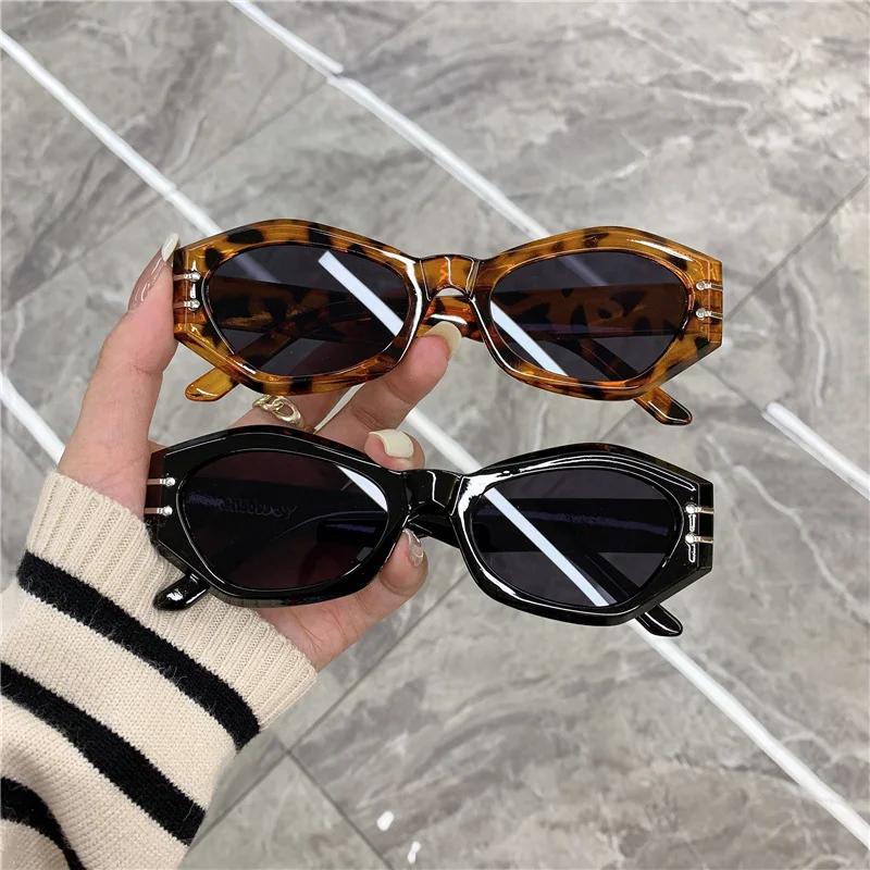 Vintage Sunglasses For Women Retro Fashion Cat Eye Sun Glasses Anti-UV Travel Fishing Eyewear  UV400 Shades