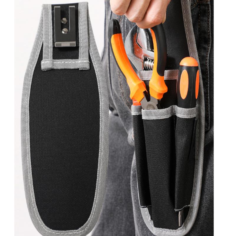 Tool Waist Bag Multi-layer Oxford Cloth for Tailors with Convenient Belt Attachment