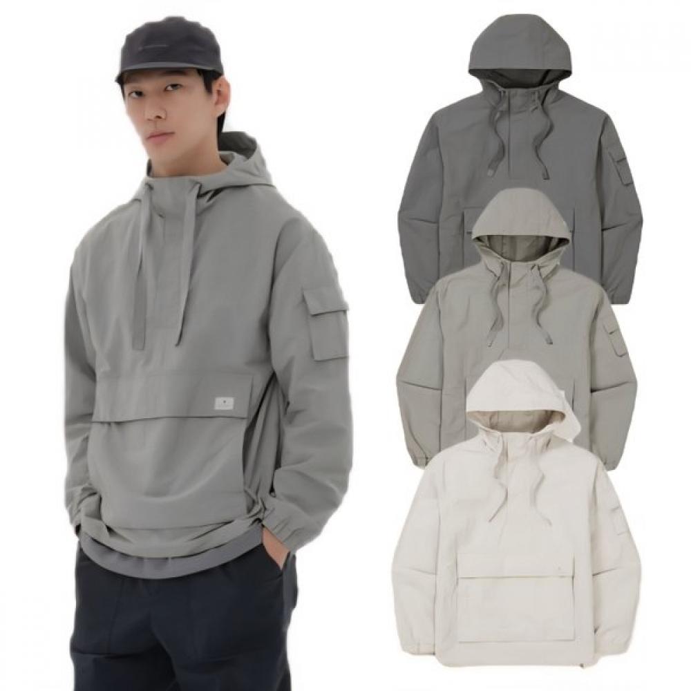 

Snow Peak Походный анорак унисекс S24sucan42 FG (fog gray)/S(90)