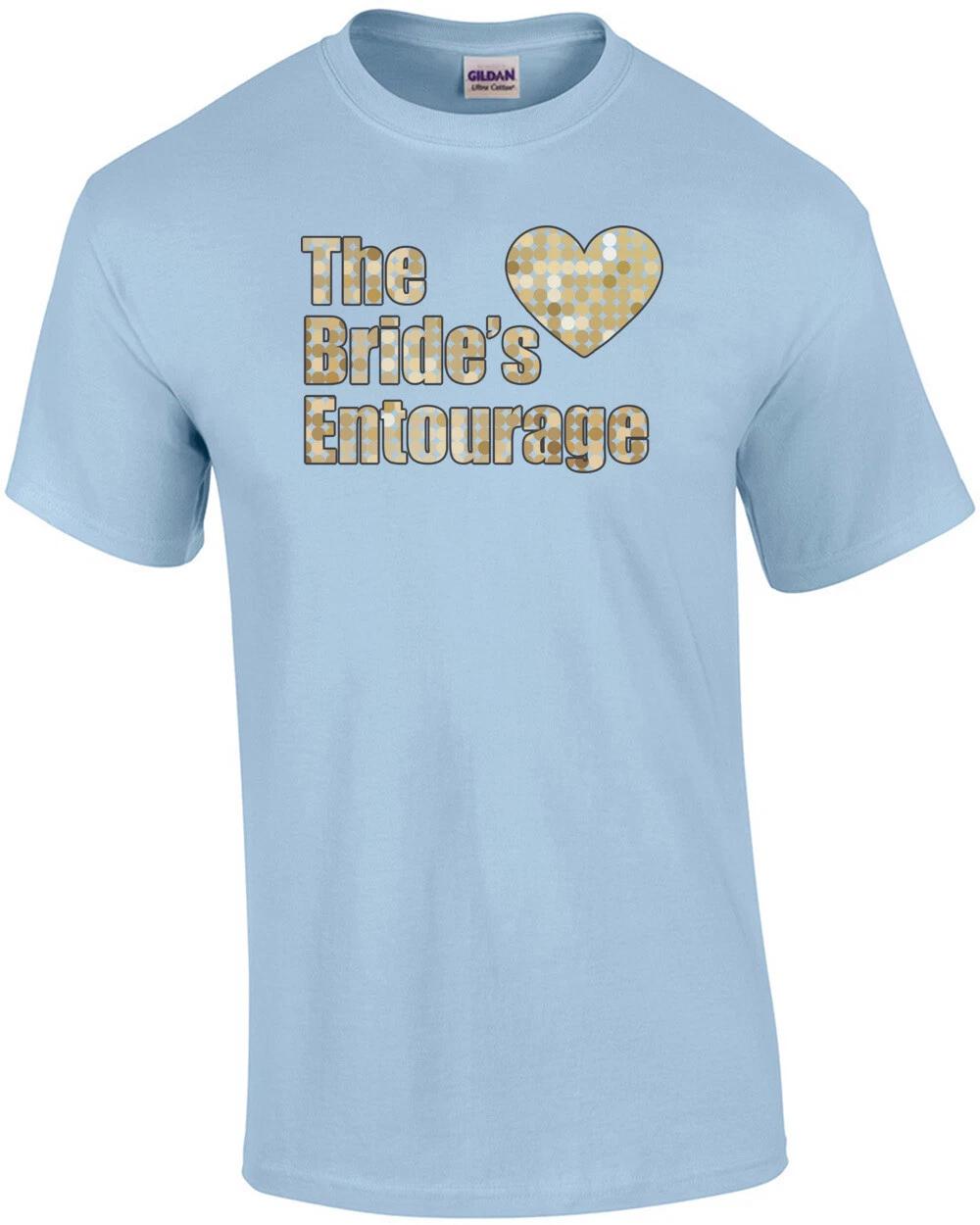 The bride s entourage - bachelorette t-shirt S