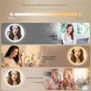 European Style Double-Sided HD Magnifying Makeup Mirror for Bathroom or Dressing Table