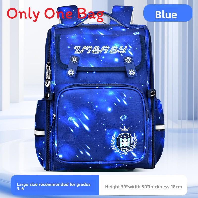 Space Themed Childrens School Backpack With Oxford Fabric And Padded Straps For Boys And Girls