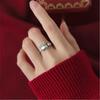 New Personality Zodiac Bull Retro 925 Sterling Silver Jewelry Sweet Calf Luck Bag Thai Silver Animal Opening Rings TYB432