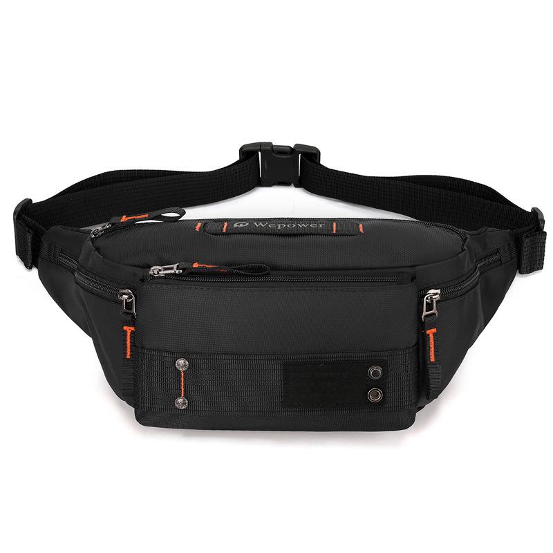WEPOWER Outdoor Waterproof Crossbody Waist Bag for Travel, Running, Cycling, and Commuting