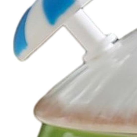 Tazza da Caffè in Ceramica a Forma di Cocco Tazza da Caffè con Manico Coperchio Mini Ombrello Cannuccia Resistente alle Alte Temperature Stoviglie Estive