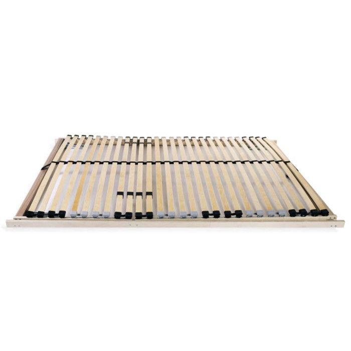 VidaXL Sommier à lattes avec 28 lattes 7 zones 140 x 200 cm