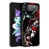 Kurosaki Ichigo Bleach Black Phone Case For Samsung ZFlip7 ZFlip6 ZFlip5 ZFlip4 ZFlip3 5G Hard Protective Galaxy Z Flip 3 4 5 6