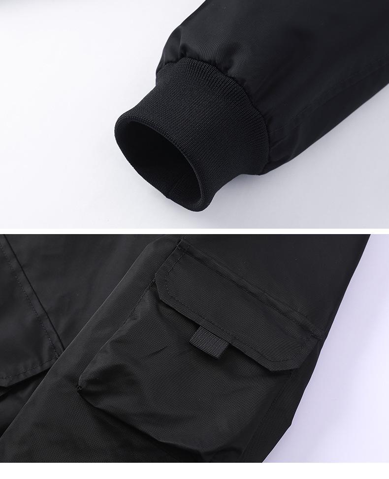 Men's 2026 Autumn/Winter Bomber Jacket: Tough Guy Air Force MA1 Pilot Style