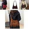 Borsa Tote da Donna Vintage Elegante con Frange Grande Capacità Borsa a Mano Chic per Tutti i Giorni