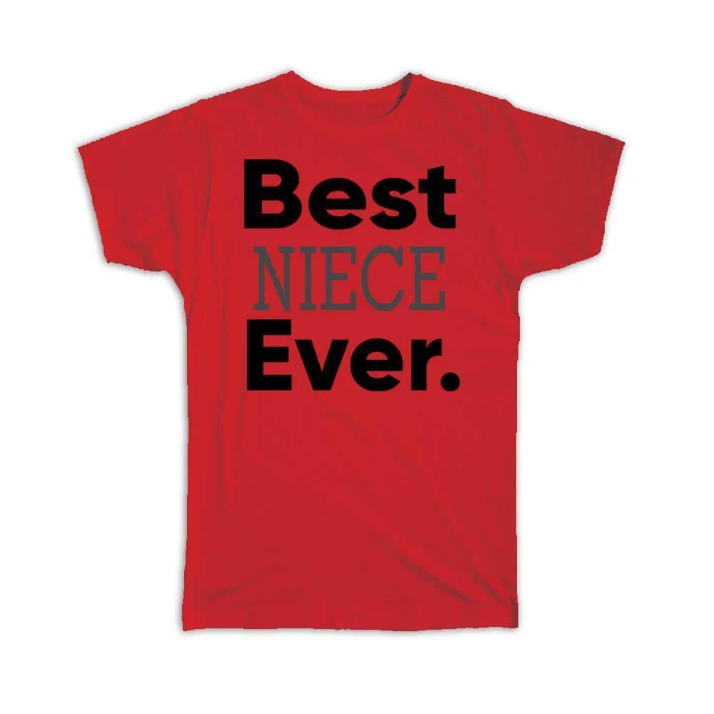Gift T-Shirt : Best NIECE Ever Idea Family Christmas Birthday Funny M