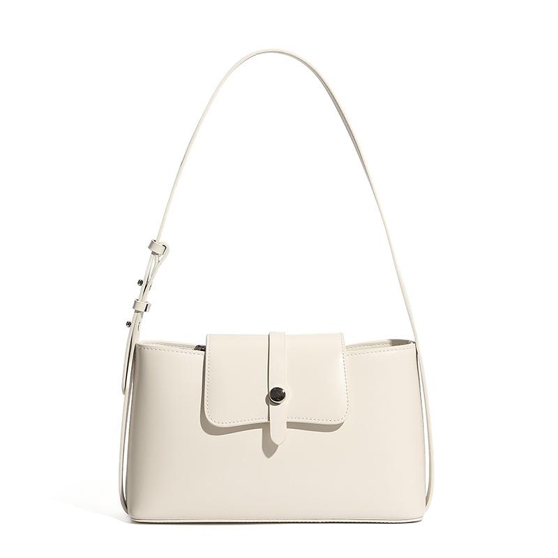 Leather Shoulder Commuter Women'S Bag Temperament Underarm Handbag Versatile Bag