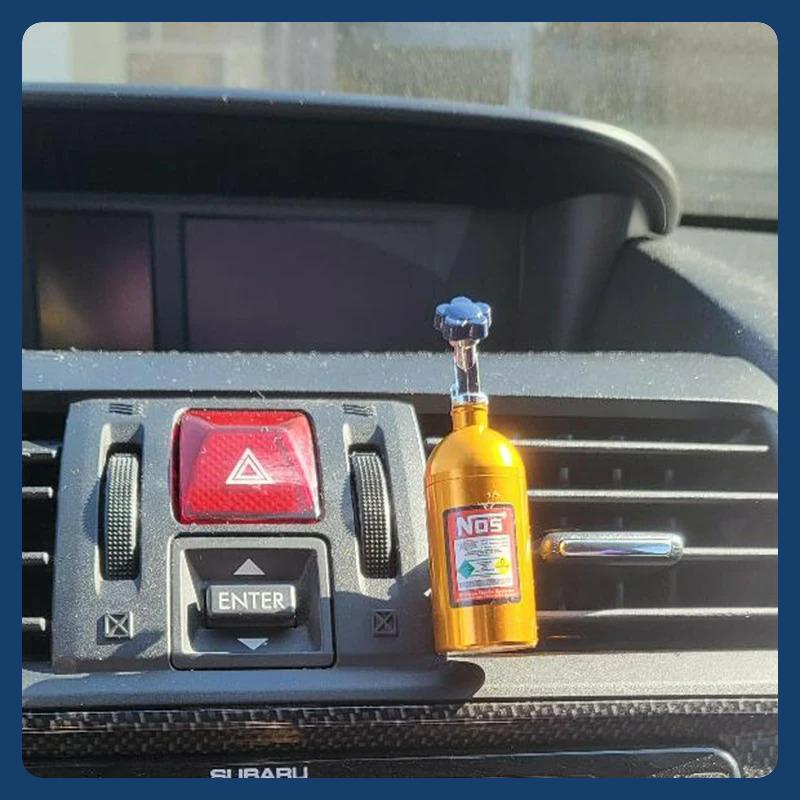 Turbo NOS Car Air Freshener Model Vent Outlet Perfume Clip Solid Perfume Auto Fragrance Smell Car Dashboard Decoration Ornament