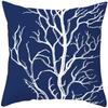 Dark Blue Abstract Pillowcase Sofa Cushion Cover