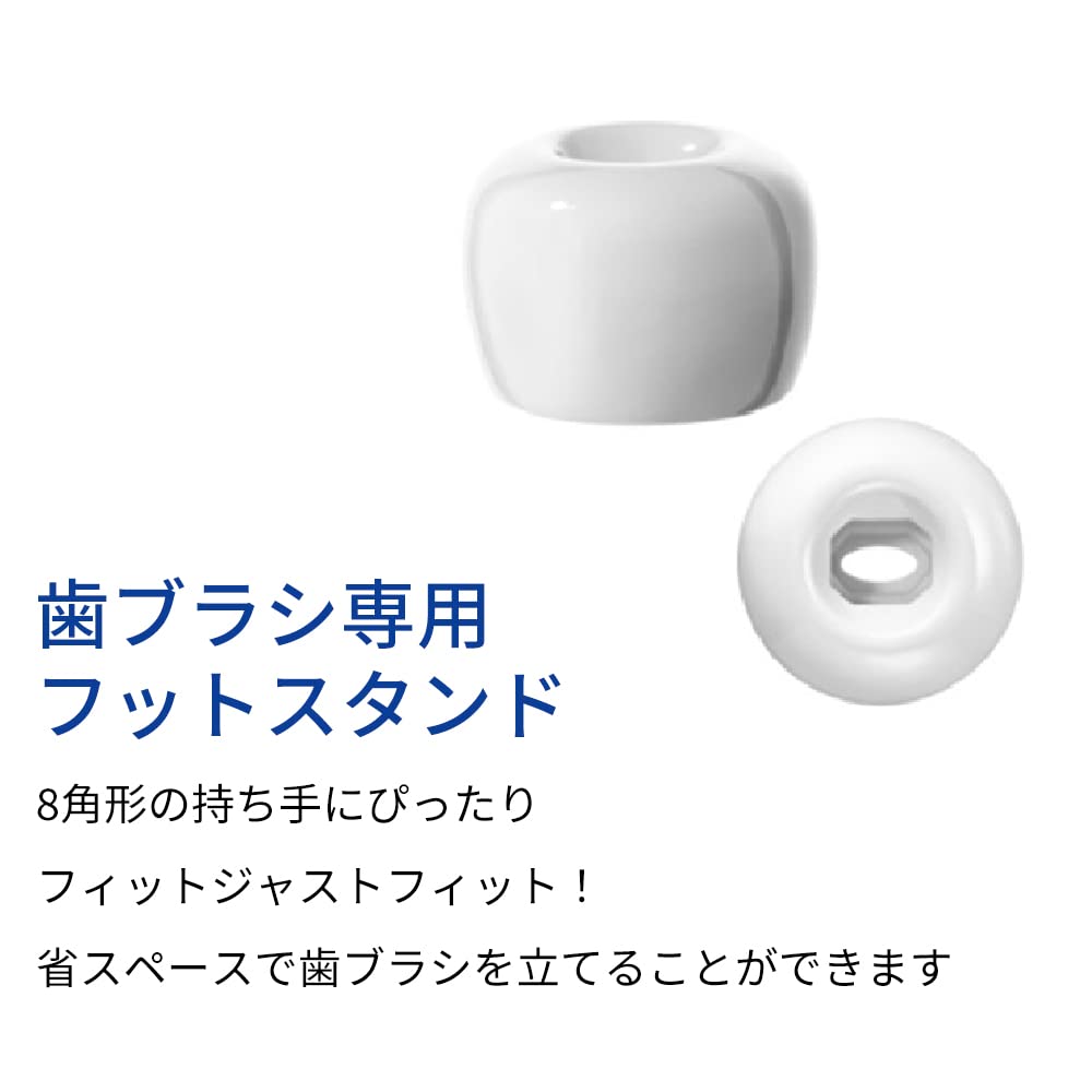 CURAPROX Zahnbürste Black is White Weiß x 2 Schwarzer Zahnbürstenhalter Set (BIW) + (Weiß)