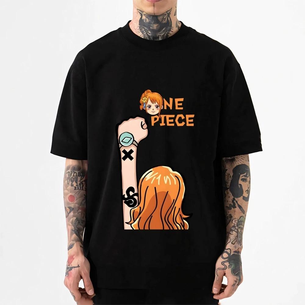 ONE PIECE Tony Tony Chopper 2026 Summer New Harajuku Anime Printed Short Sleeve Men's Clothing Women's Cotton T Shirt