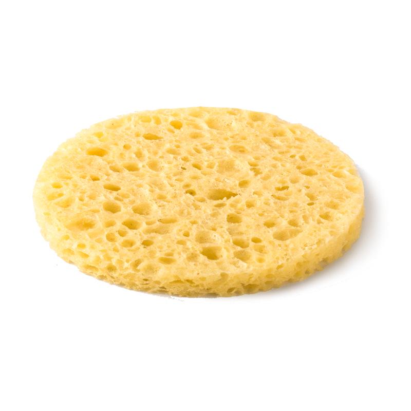 Heat-Resistant Soldering Iron Cleaning Sponge for Welding Residue - Thickened Yellow Square