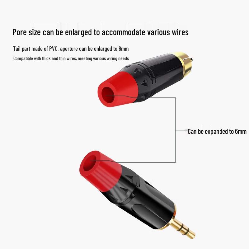 Cavo Audio SNIT da Maschio 3,5 mm a Doppio Maschio RCA