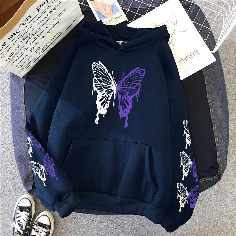 Womens Hoodies Printing Casual Sweatshirts Home Loose Pullover Versatile Tops Y2k 2025 Hot Sales Fashion Sports Jogging Clothing