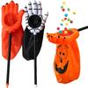 Cute Pumpkin Bags For Sweets for Halloween Fun Trick or Treat Tote Candy Bag Kids Party Favor Pouch  Holiday Gift 2025