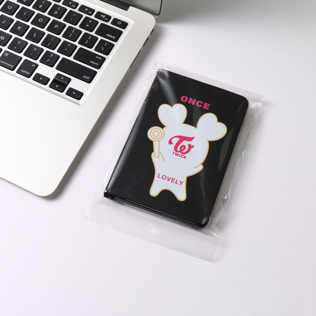 Korean Star Group Portable PU Strap Planner Notebook
