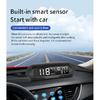 ELING Multi-function Display GPS Speedometer with Fatigue Driving Reminder Overspeed Alarm Time Altitude Solar Charging Boat RV