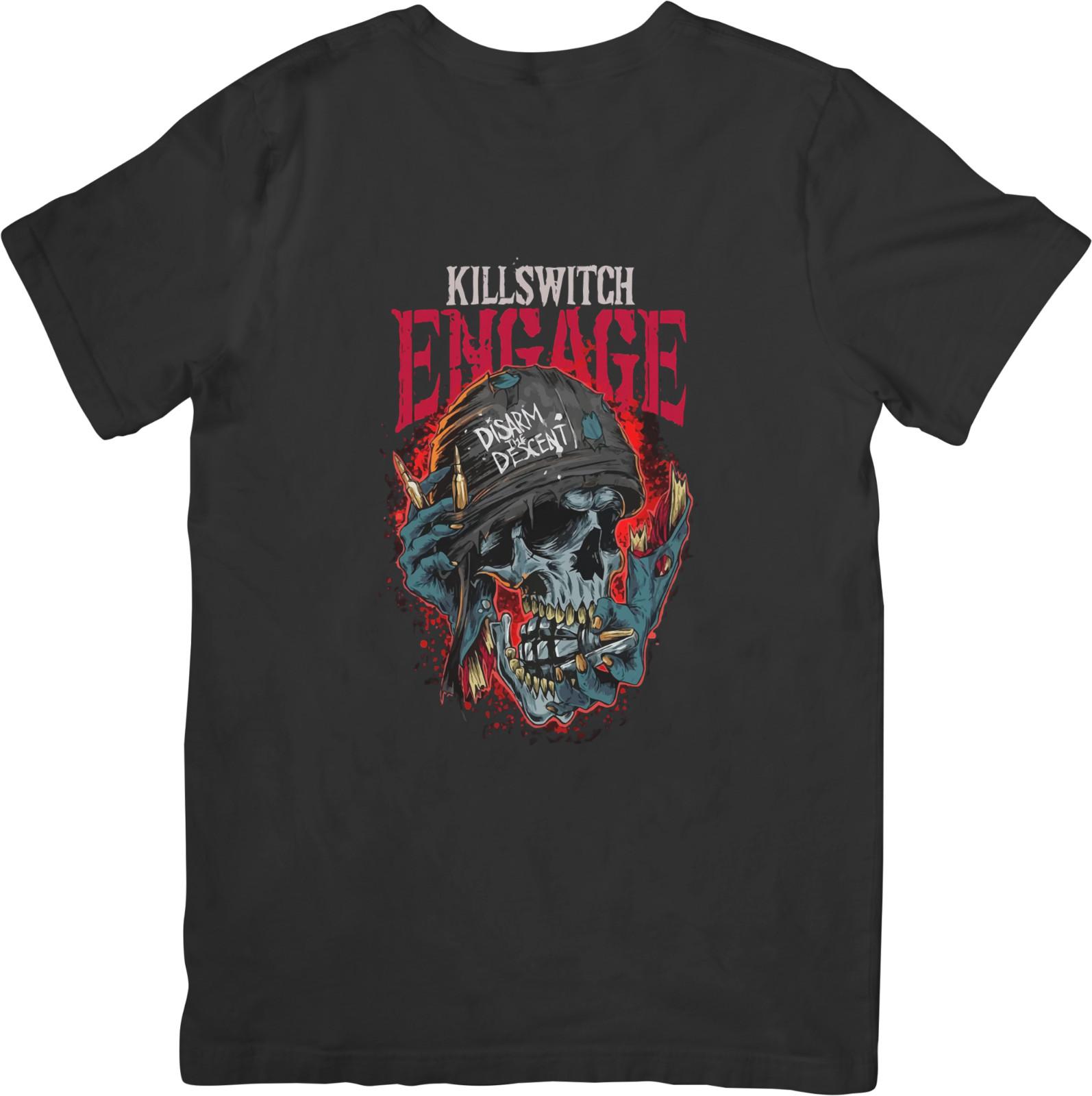 

Killwitch Engage Music Fit for Men Women Quality Cotton T-Shirt Black M