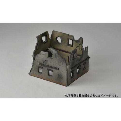 Tomytec 1/144 DioColle Combat Series DCMA12 Ruins Set A Pre-painted Plastic Model Kit 318859