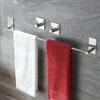 cmaos Stainless Steel Towel Bar & Shelf Set, No-Drill