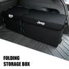 Car Storage Box Anti Slip Organizer Tools Accessories For Jeep Renegade Wrangler Compass JK Trail Foldable High-Quality Felt Box QO5