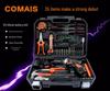 Cordless Drill & Electric Screwdriver Set with Lithium Battery - Complete Hardware Toolbox & Power Tools Gift Set