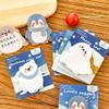 Ins Cartoon Cute Animal Sticky Note Student Special-shaped Penguin Note Book Can Paste Messages and Notes N Times Memo Pad
