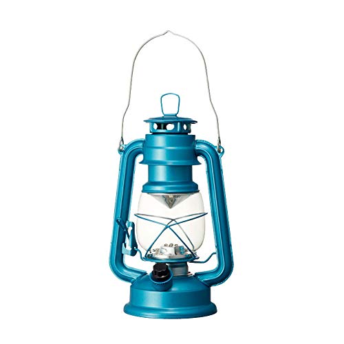 BRUNO LED Lantern, Light Blue, Battery Operated, Storage Bag Included, Stepless Dimming