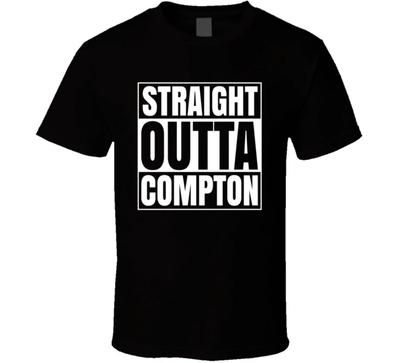 T-shirt Regalo Rap Hip Hop Straight Outta Compton