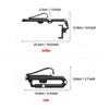 HdoorLink Sun Visor Car Phone Holder Stand Universal Phone Clip for Car Rearview Mirror Smartphone Bracket