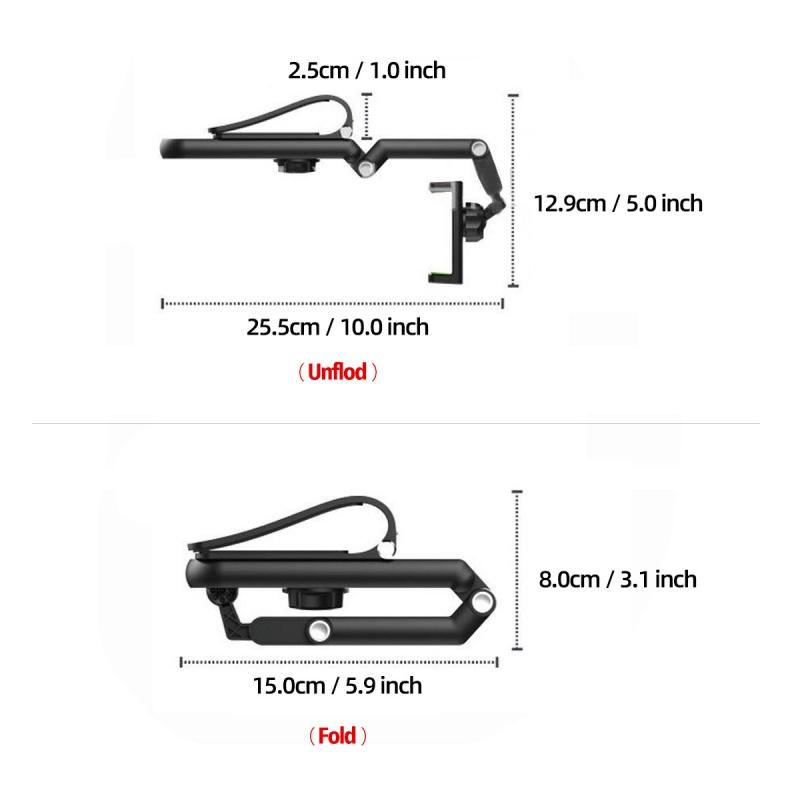 HdoorLink Sonnenblende Autotelefonhalter Ständer Universal-Telefonclip für Auto-Rückspiegel-Smartphonehalterung