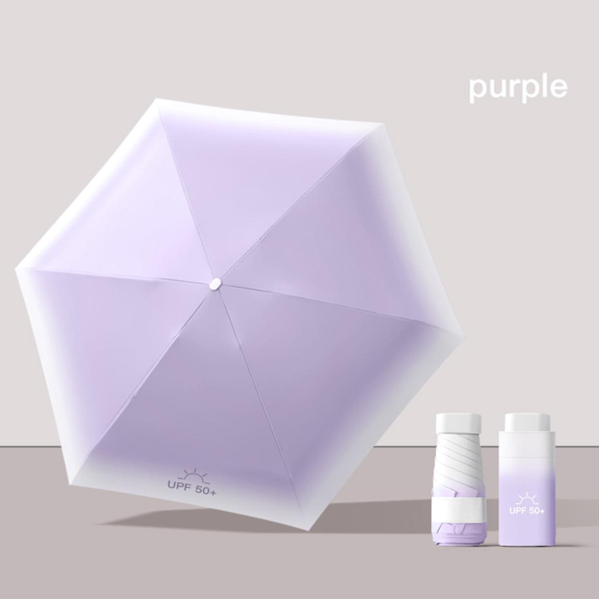 

Зонт градиентный плоский Мини-зонт от солнца Легкий, Солнцезащитный козырек, Защита от солнца, Защита от ультрафиолета, Маленький и портативный, Костюм