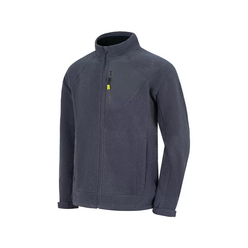 

Asics Логотип Флис Спорт Теплая Куртка Стойка Воротник Мужская Куртка 2031F375-500 M