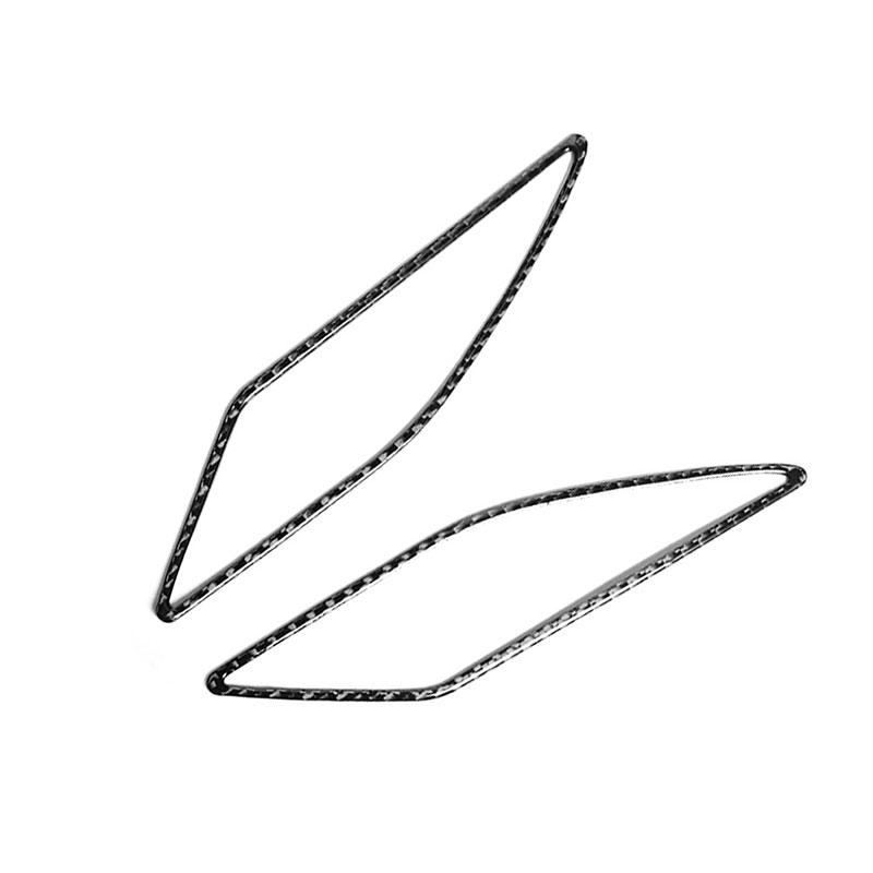 Black Car Interior Decoration Protection Carbon Fiber Sticker For Volkswagen VW Golf 7 MK 72014-2019 Auto Styling Accessories