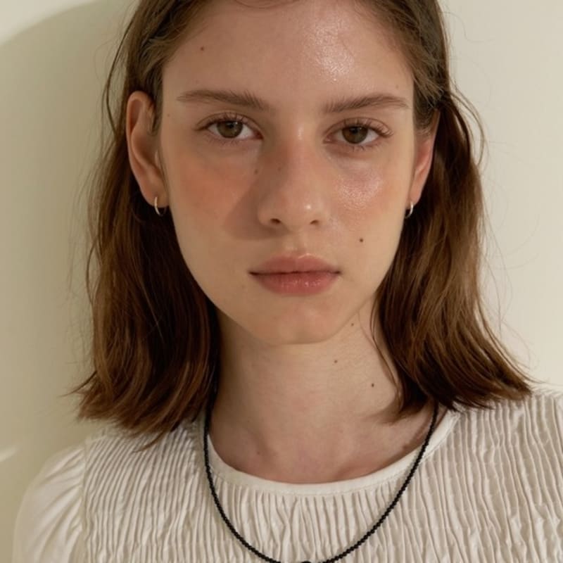 LOVE ME MONSTER Black Onyx Necklace