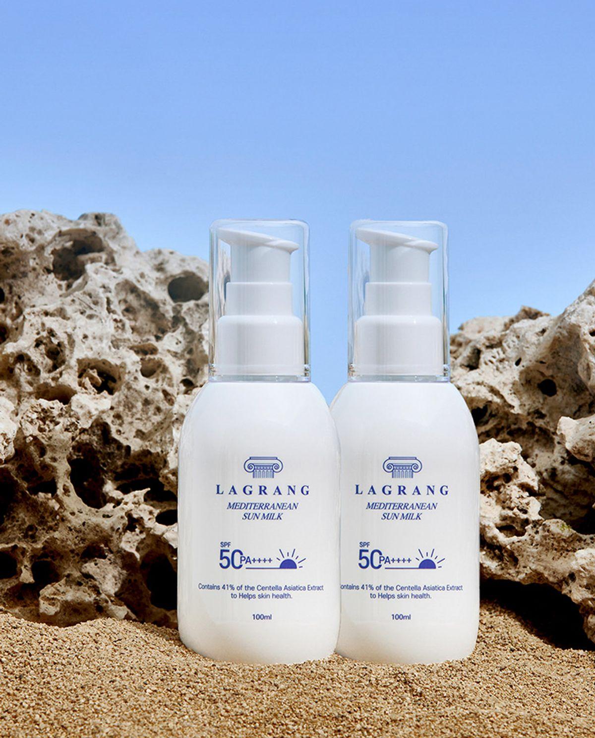 [2-pack] Hypoallergenic Mineral UV Sun Milk SPF50+/PA++++ 100ml