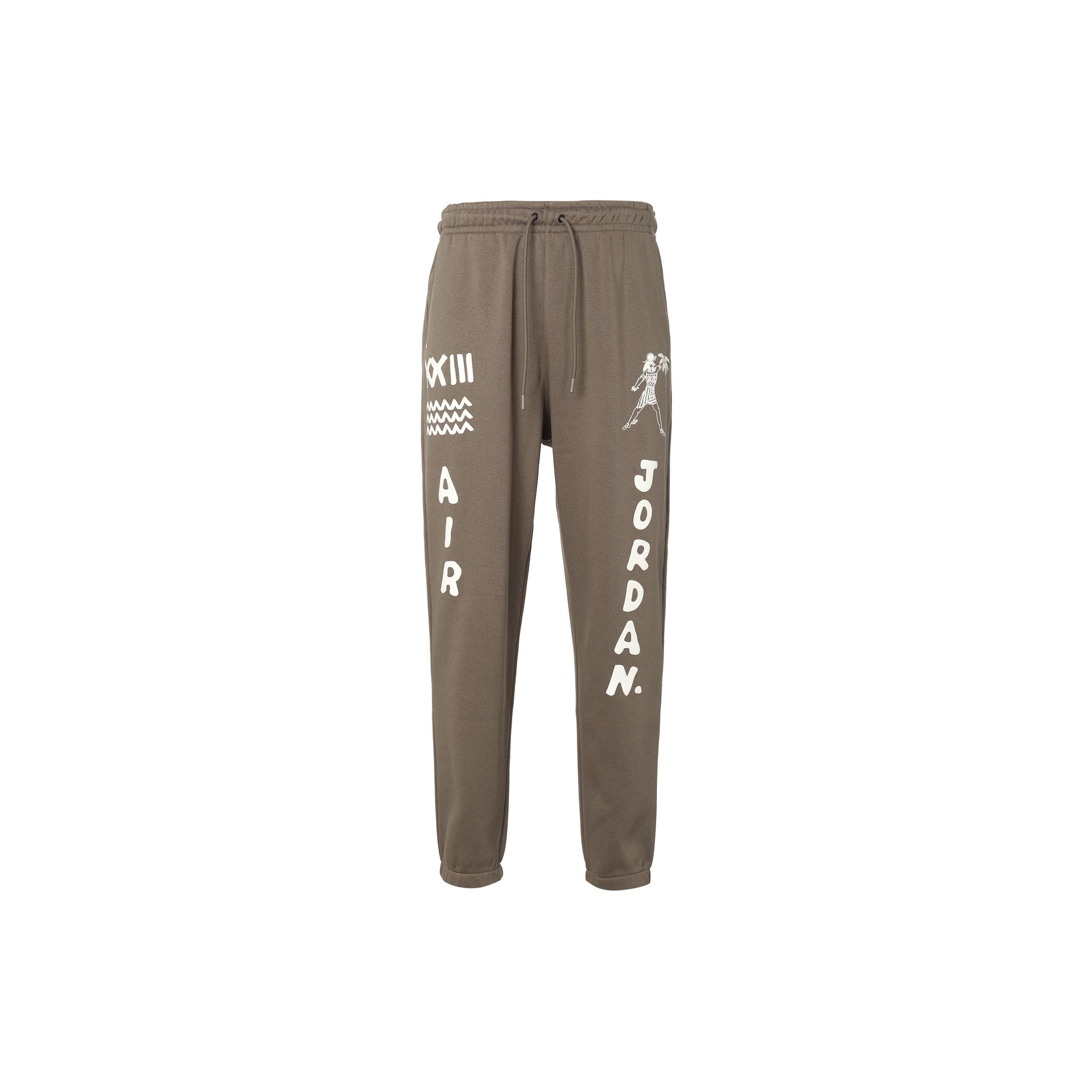 Air Jordan Flight Artist Series Sweatpants Tan Men s DV7569-274 XL
