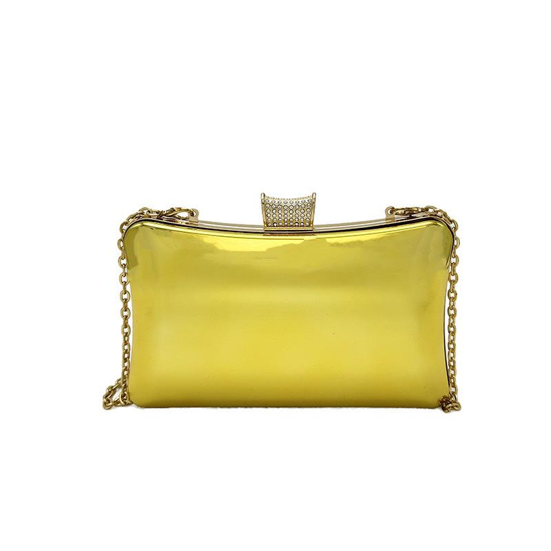 Women's Acrylic Chain Crossbody Bag Mini Box Niche Design Evening Clutch Luxury Bag Funny Bag Dinner