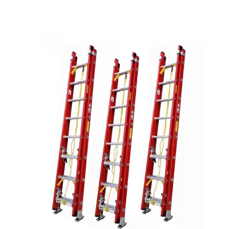 Jixiong Fiberglass Electrician's Telescopic Insulation Ladder