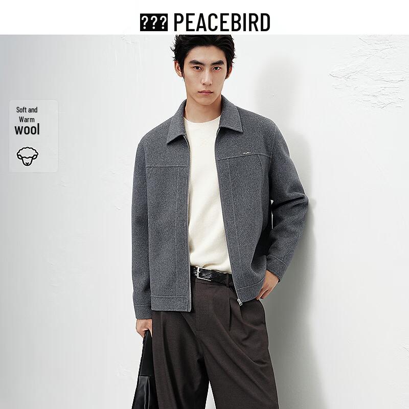 

Peacebird Men s BABCF411F Wool Blend Jacket 2XL