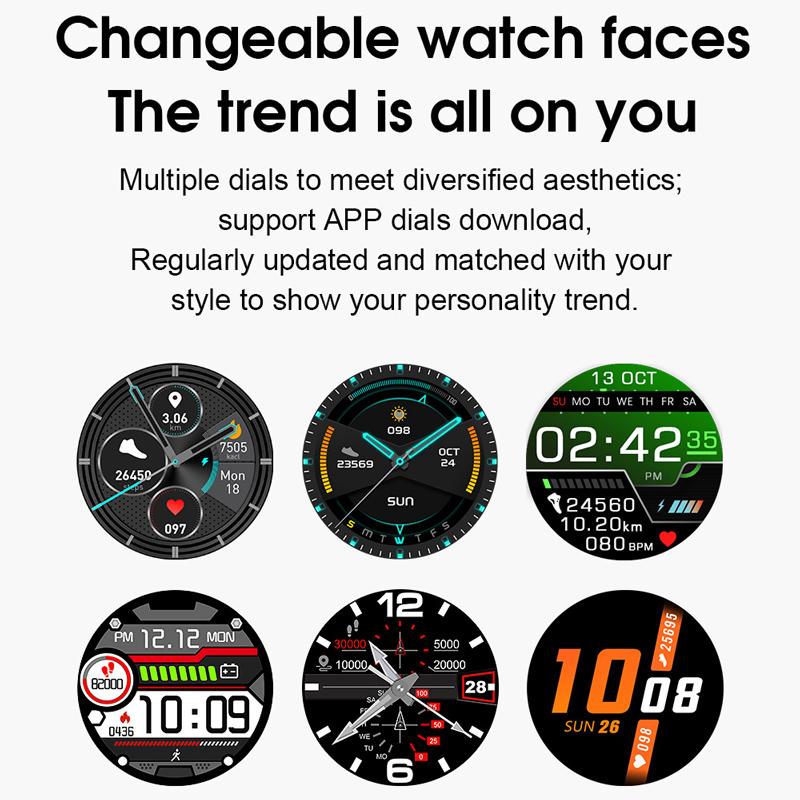 Smart Watch Men Thermometer ECG Smart Watch IP68 Waterproof Blood Pressure Smartwatch Reloj Inteligente For Huawei Xiaomi