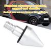 Car Rear Bumper Round Nail Guard Anti Collision Protector Fit for Mercedes Benz SmartSilver