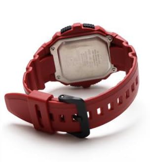 Casio Radio Wave Digital Watch WV200R 20 ATM Water Resistant Business Watch Simple Easy Operation Radio-Controlled Red