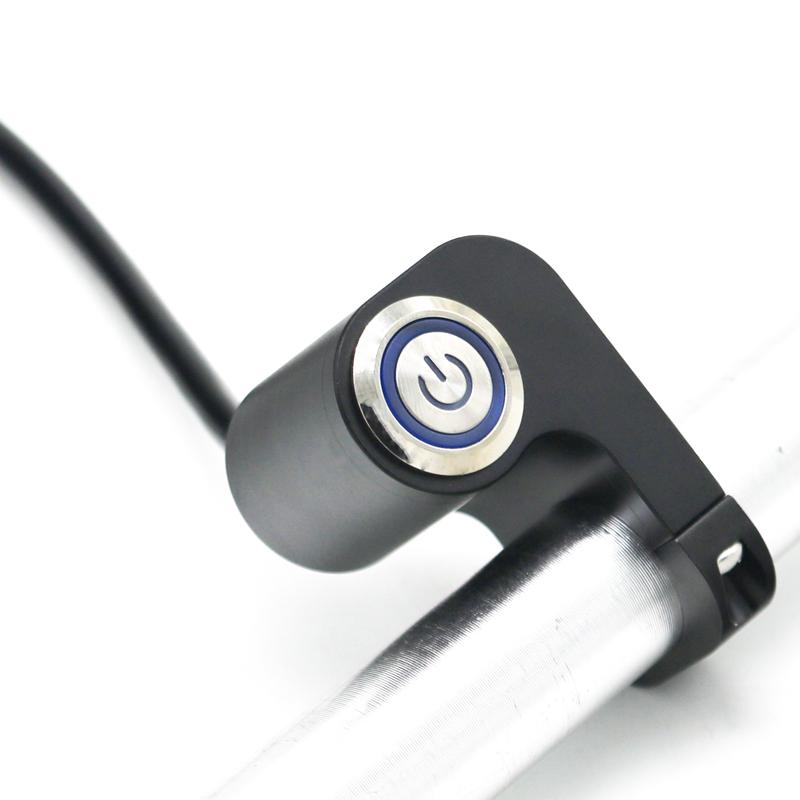 LMoDri 12v 16A Waterproof Motorcycle ATV 7/8inch Handlebar Button Switch Headlight Hazard Brake Fog Light ON Off